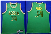 Celtics 34 Paul Pierce Green 2019-20 City Edition Swingman Jersey,baseball caps,new era cap wholesale,wholesale hats